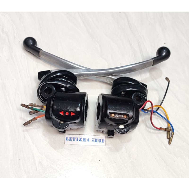RIGHT LEFT SWITCH G7, G7T HOLDER SET KAWASAKI G7 G7T GA
