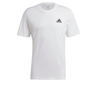 adidas ไลฟ์สไตล์ เสื้อยืด Essentials Embroidered Small Logo ผู้ชาย สีขาว GK9640