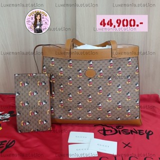 👜: New!! Gucci Disney Mickey Tote‼️ก่อนกดสั่งรบกวนทักมาเช็คสต๊อคก่อนนะคะ‼️