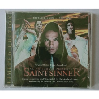 ซีดีเพลง Clive Barker SAINT SINNER Original Motion Picture Soundtrack CD Music