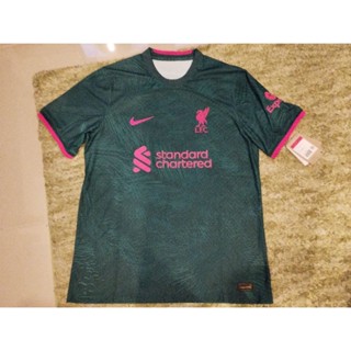 เสื้อฟุตบอลลิเวอร์พูล Nike Liverpool Away 2022/23 เกรด player ของแท้ มือ1 ป้ายห้อย