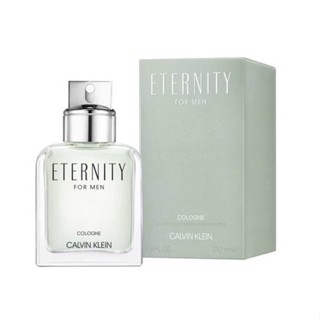 CK Eternity Cologne for men edt 100ml กล่องซีล (เช้คสต้อคทางแชทก่อนสั่งซื้อสินค้านะคะ)