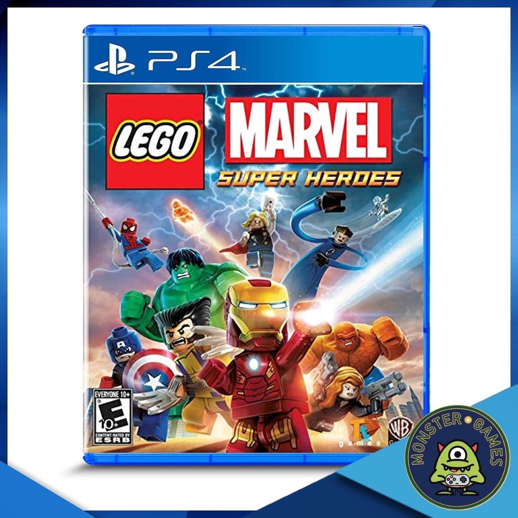 LEGO Marvel Super Heroes Ps4 แผ่นแท้มือ1 !!!!! (Ps4 games)(เกมส์ Ps.4)(แผ่นเกมส์Ps4)(Lego Marvel Super Hero Ps4)