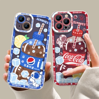 เคสโทรศัพท์ซิลิโคน TPU ใส แบบนิ่ม กันกระแทก สําหรับ iPhone 14 13 12 Pro Max 11 XS XR X 8 7 6S Plus Mini