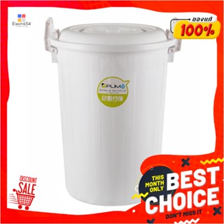 ROUND ถังน้ำถังน้ำกลมพร้อมฝาล็อค PLIM 79L (20.8gl) สีขาวROUND BUCKET WITH LOCK LID PLIM 79L (20.8gl) WHITE