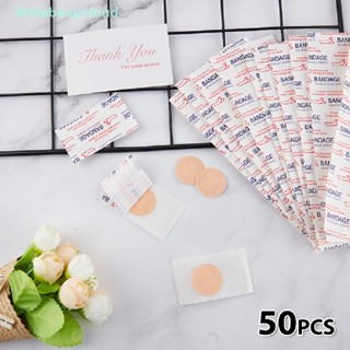 Widebeaucloud 50 ชิ้น ทรงกลม ปฐมพยาบาล กันน้ํา รักษาบาดแผล แถบกาวปฐมพยาบาล ดี