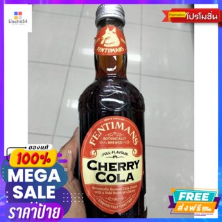 เครื่องดื่ม Fentimans Cherry Cola เครื่องดื่ม อัดแก๊ส 275 g Fentimans Cherry Cola carbonated beverage 275 g. G