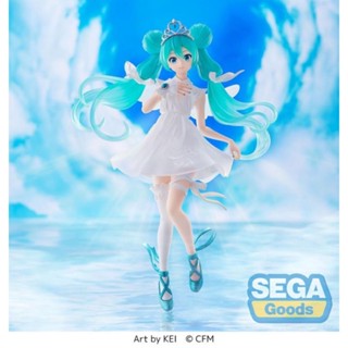 LOT JP🇯🇵 Vocaloid Hatsune Miku (15th Anniversary KEI Ver.) Super Premium Figure