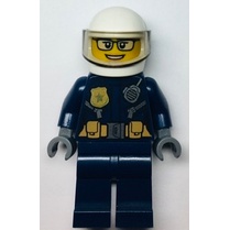 [ Minifigures ] มินิฟิก Lego - Motorcyclist Female : City Police (cty1363) ราคา/ชิ้น