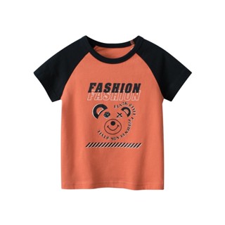 27kids เสื้อยืดเด็ก 9419 หน้าหมี หมี FASHION