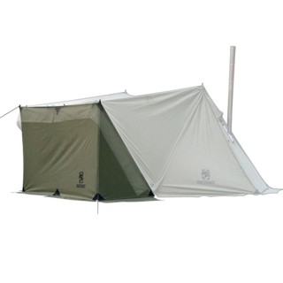 BULLBAT T/C Camping Tarp แผ่นทาร์ป สี Ranger green ใช้กับ ROC Sheild ได้ (CE-QZM01-RG)