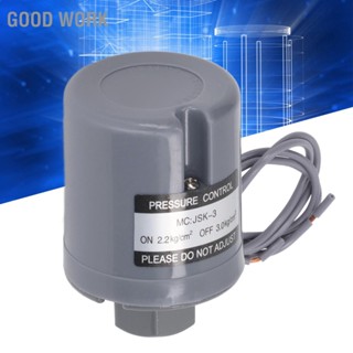 Good Work ปั๊มแรงดันสวิตซ์หน้าสัมผัสปรับอัตโนมัติ Water Self Priming Booster Controller G3/8 ตัวเมีย 220‑240V