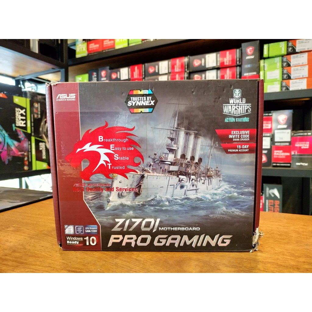 MAINBOARD (เมนบอร์ด) 1151 ASUS Z170I PRO GAMING WIFI ITX