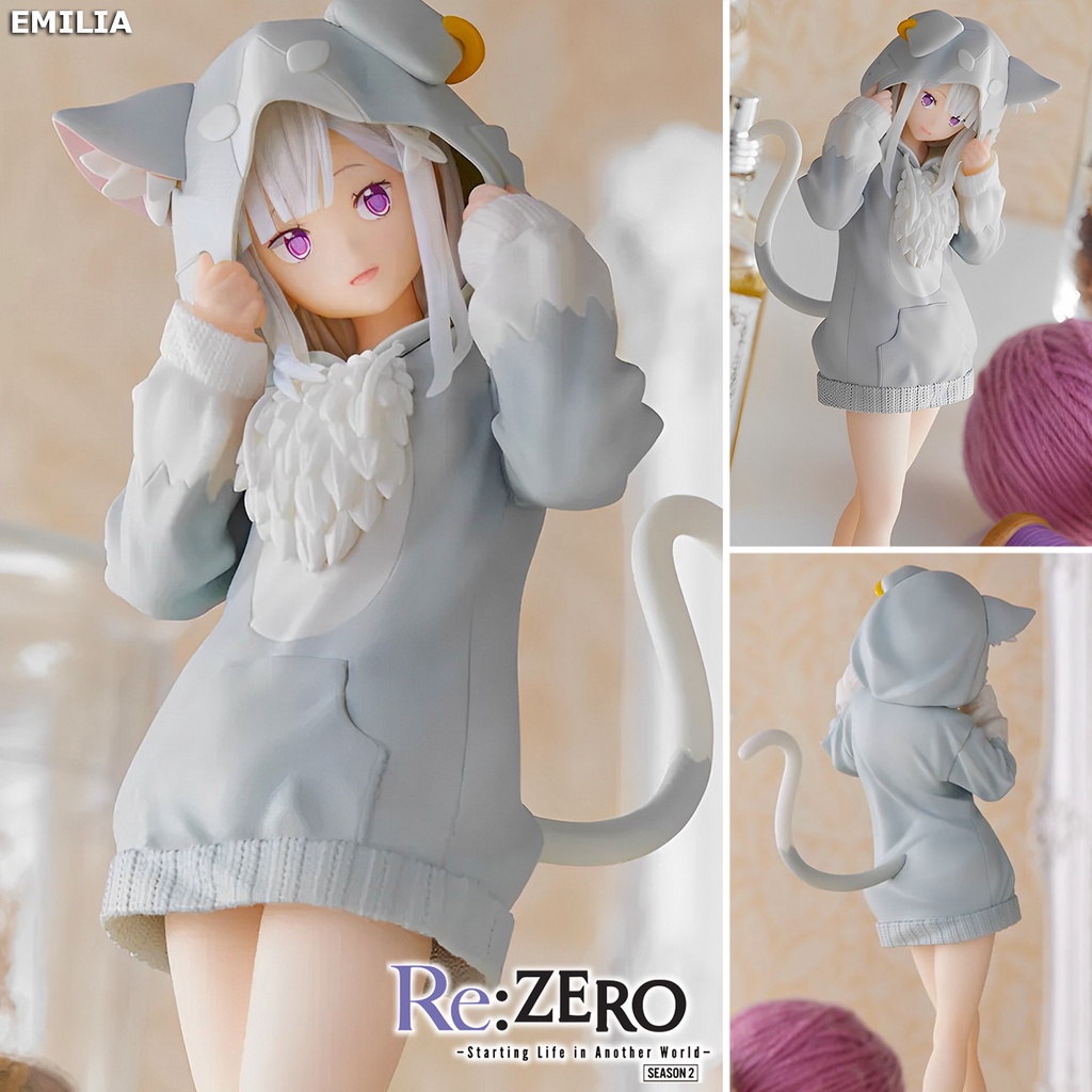 Figure ฟิกเกอร์  Re Zero Starting Life in Another World รี ซีโร่ รีเซทชีวิต ฝ่าวิกฤตต่างโลก Emilia เ