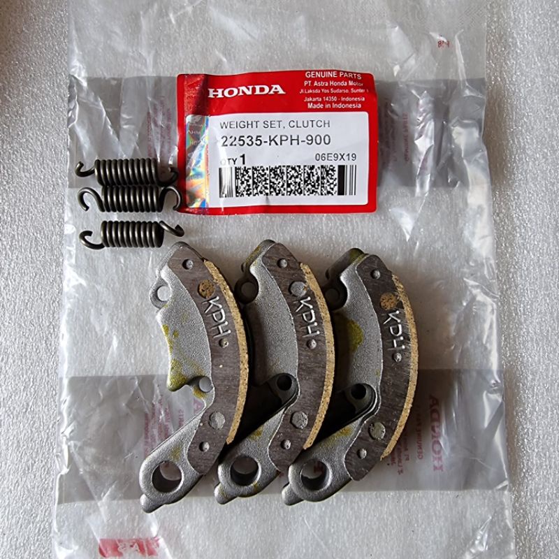 Double Clutch / ปิดรองเท้าเท่านั้น KPH Karisma, Supra X 125 AHM Honda