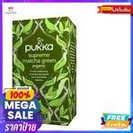 เครื่องดื่ม Pukka Supreme Matcha Green Tea 20bags ชา 30g Pukka Supreme Matcha Green Tea 20bags 30g tea, reason