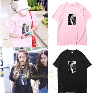 เสื้อยืดพรีเมี่ยม พิมพ์ลายอนิเมะ Jhope Jennie Michael Jackson Kpop สไตล์เกาหลี ญี่ปุ่น สําหรับผู้หญิง