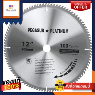 CIRCULAR ใบเลื่อยวงเดือน PEGASUS 100T 12 นิ้วCIRCULAR SAW BLADE PEGASUS 100T 12"