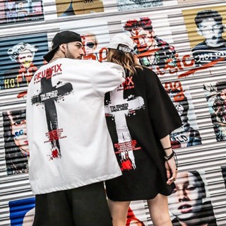 Men student Hip hop Loose Couple dress oversize T-shirt Top / t shirt / tshirt / tie dye tshirt / oversized shirt f_05