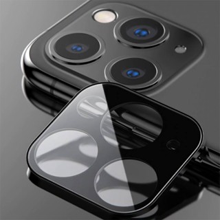 ตัวป้องกันเลนส์กล้องโค้ง 3D สำหรับ iPhone 11 เลนส์กระจก Iphone 13 Pro Max 12 14 Pro 13 Mini Iphone11 ตัวป้องกันหน้าจอ