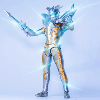 [พร้อมส่ง] โมเดลตุ๊กตาฟิกเกอร์ Ultraman Siro Ultimate Siro ขยับได้ 17 ข้อต่อ สีทอง