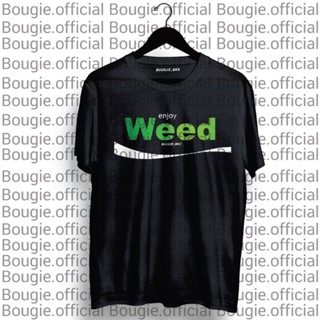 เสื้อยืดลายweed,Bougie$BKK,cotton100