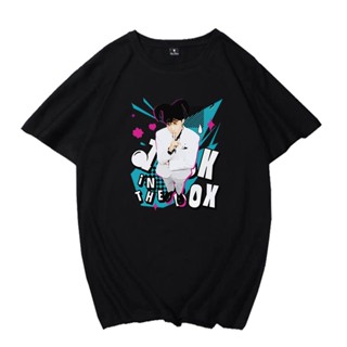 KPOP BTS ผ้าฝ้ายเสื้อยืด J-HOPE อัลบั้ม Jack In The Box เดียวกันแขนสั้น TOP ผู้ชายผู้หญิงขนาดพิเศษสไตล์เกาหลีแฟชั่น_05