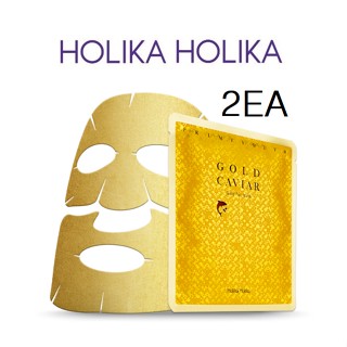 [HOLIKA HOLIKA] Prime Youth Gold Caviar Foil Mask 25g (2EA)   มาส์กฟอยล์คาเวียร์ สินค้าเกาหลีแท้ๆส่งตรงจากเกาหลี