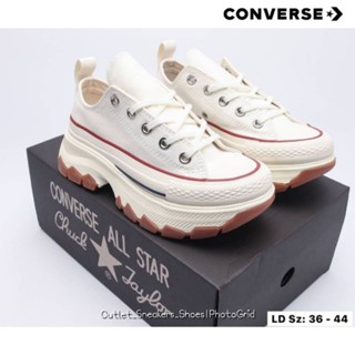 รองเท้า Converse Chuck Taylor All Star 100 Trekwave Low White Unisex ส่งฟรี