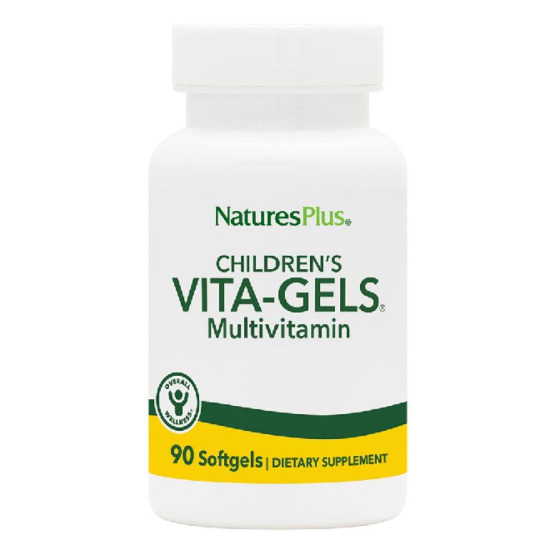 Nature s Plus Children's Vita-Gels Multivitamin Supplement วิตามินรวม แร่ธาตุรวม วิตามิน สำหรับ เด็ก