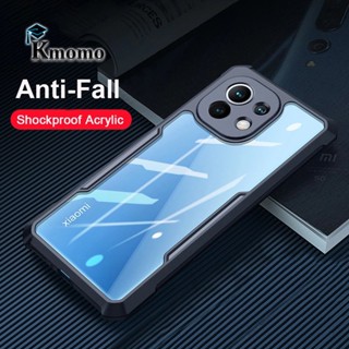 เคสอะคริลิคใส Xiaomi Mi 12 12t Pro Lite POCO M5s เคสโทรศัพท์ TPU แข็ง กันกระแทก