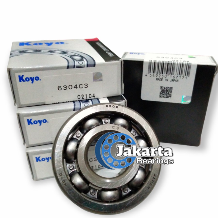 BEARING 6304 / 6304 C3 KOYO JAPAN ORIGINAL