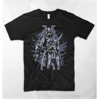 Samurai Skeleton Skull Robocop MenS Fashion T Shirt Top Japanese Catana Armor Cyberpunk Gift R42i_12