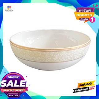 Bone ชามโบนทรงกลม 5.5 นิ้ว Royal Bone China รุ่น Orientaman6206 ขนาด 14 X 14 X 5.5  ซม. สีขาวround Bone Bowl 5.5 Inch Ro