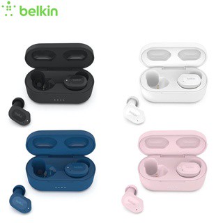 Belkin Soundform Play True Wireless หูฟังอินเอียร์ไร้สายเกรดพรีเมี่ยม สำหรับ อุปกรณ์ที่เชื่อมต่อบูลทูธ 5.2(ของแท้100%)