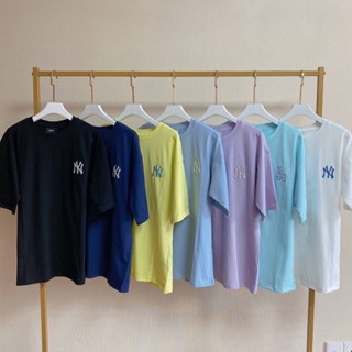 เสื้อยืดNY ผ้าคอตตอน ใส่สบายสีหวานๆ พาสเทล
