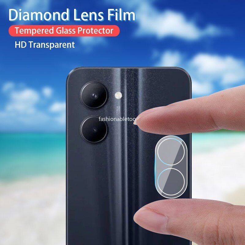 ส่งจากไทย ฟิล์มกระจกเลนส์กล้อง Realme C33 ฟิล์มกันรอย ปกป้องกล้อง กันกระแทก