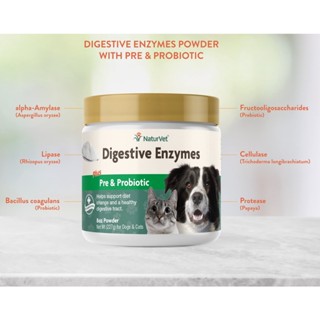 [แบ่งขาย] Digestive Emzymes (ชนิดผง) เอมไซม์ช่วยย่อย ดูดซึมสารอาหาร เสริมระบบขับถ่าย สุนัข-แมว