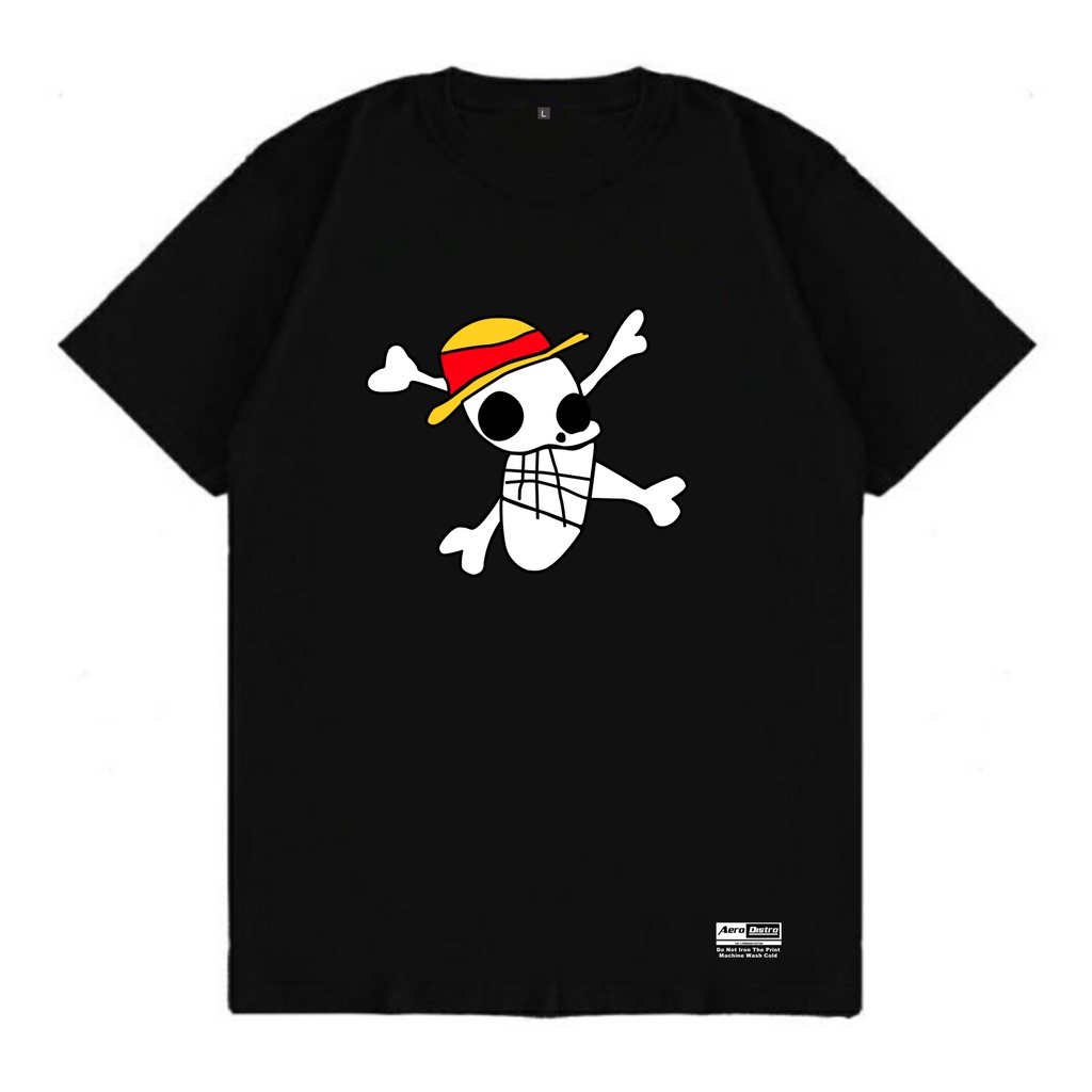 Aerodistro - เสื้อยืด/เสื้อผ้าอนิเมะ One Piece Jolly Roger Laboon