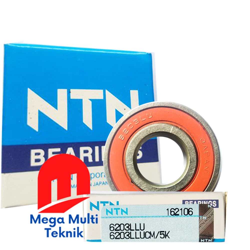 แบริ่ง 6203 2RS NTN Laher 6203 2RS NTN