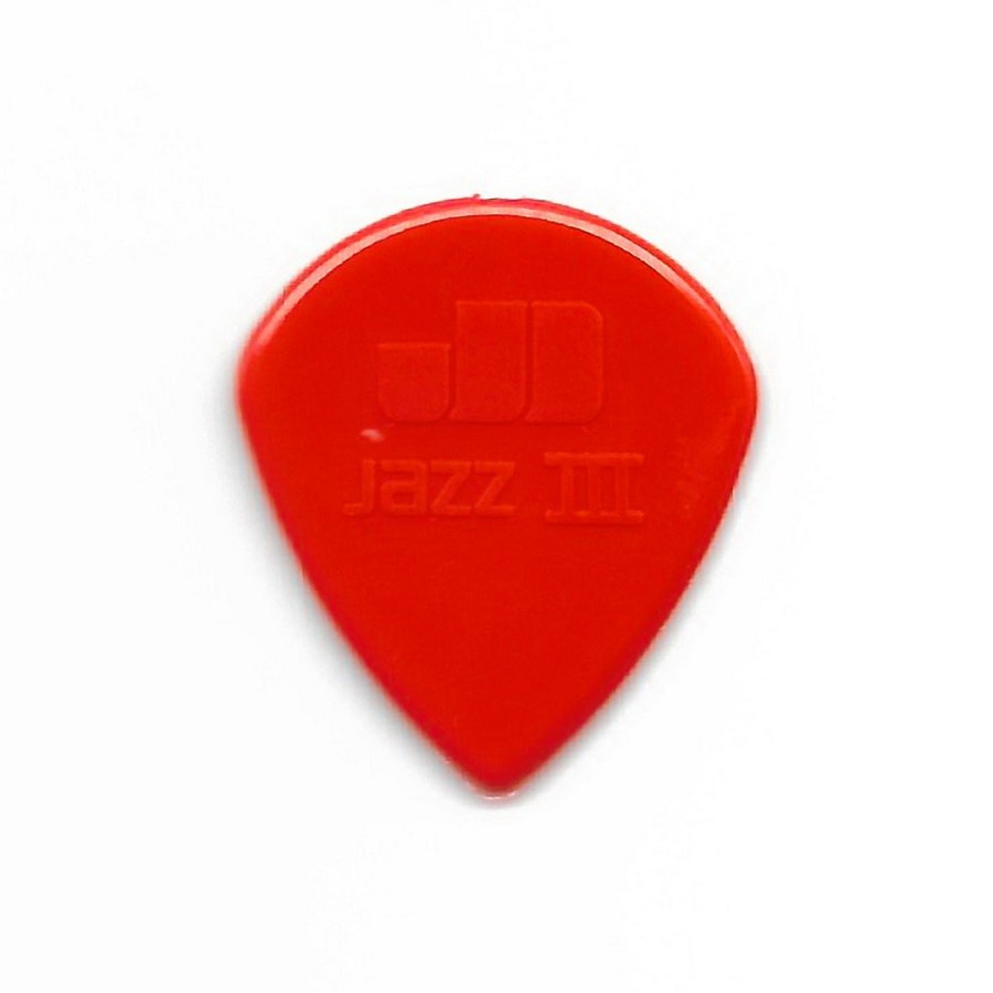 Jim Dunlop Nylon Jazz III Guitar Pick USA