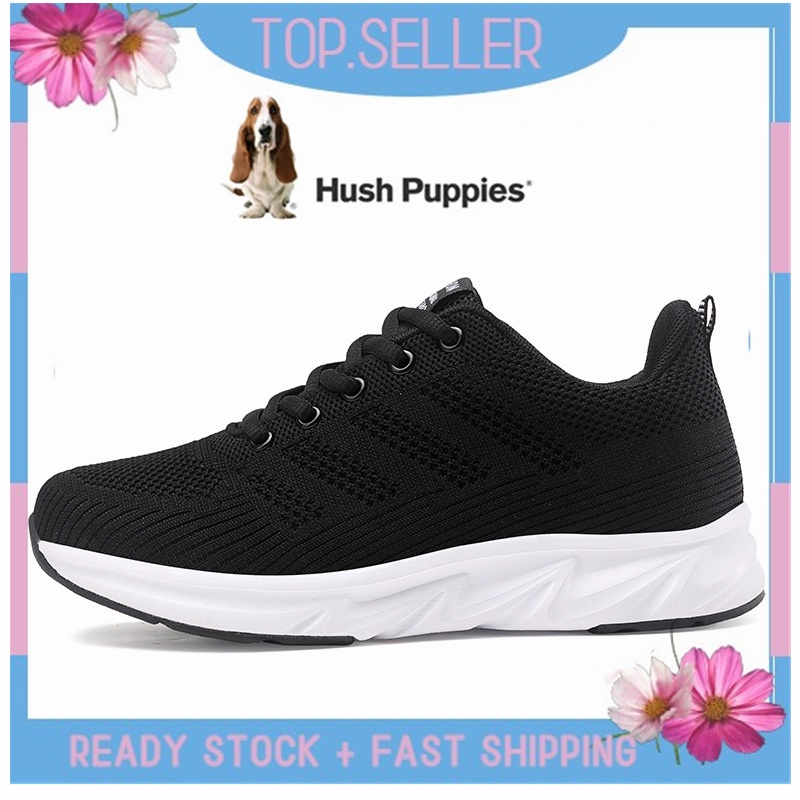 Hush Puppy รองเท้าผู้หญิง Hush Puppies Womens Mercy Slip on Flat รองเท้าผู้หญิงรองเท้ากีฬาผู้หญิงรอง