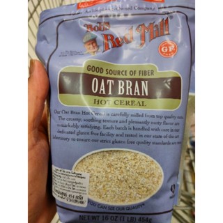 OAT BRAN Hot Cereal 🥣 Bobs Red Mill 454g P