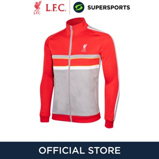 LIVERPOOL FOOTBALL CLUB Retro 1986 เสื้อแจ็คเก็ตผู้ชาย เสื้อลิเวอร์พูล