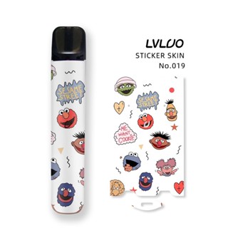 ✉♘ฟิล์มสติกเกอร์ป้องกัน ลายการ์ตูนหัวไชเท้า สีเขียว สําหรับ lvluo 2 generation lvluo 2nd generation