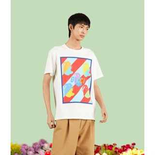 [ของขวัญปีใหม่] [ใหม่] Guc เสื้อยืด ผ้าฝ้ายถัก ลายตรุษจีน