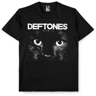 เสื้อยืด พิมพ์ลายวง Deftones