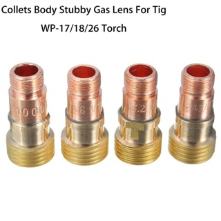 1PCS Brass-Collets Body Stubby Gas Lens Connector With Mesh For Tig WP-17/18/26