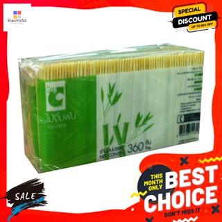 BIGC ไม้จิ้มฟันชนิดเติม360ก้านP.3(M) BIGC Refill toothpick 360 sticks P.3(M)จาน ชาม และเครื่องใช้บน