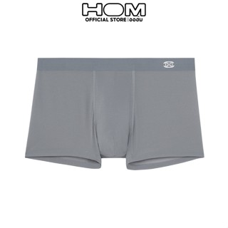 HOM (ออฮ์ม)  รุ่น 402592-00ZU กางเกงในชายBoxer Polyamideไร้รอยต่อ บางเบาเนียนเรียบ เย็นเวลาใส่